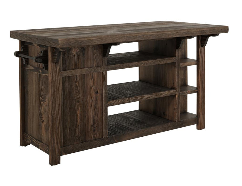 Dutton Rustic Kitchen Island