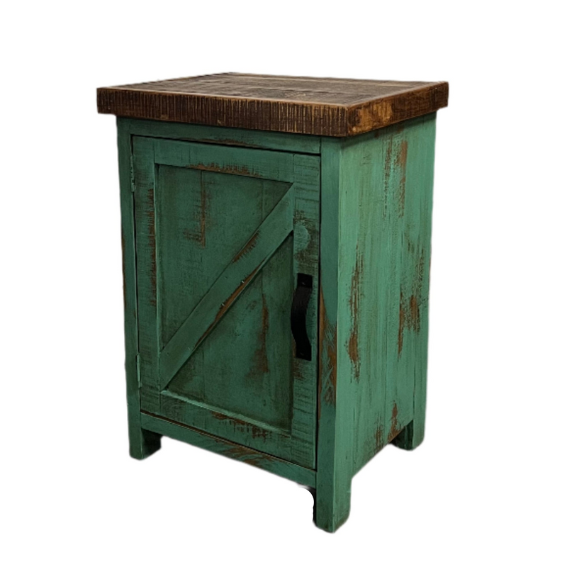 Rancho Nightstand Oldie Turquoise