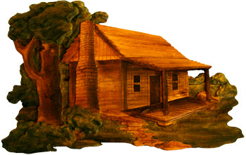 Cabin Wood Wall Art