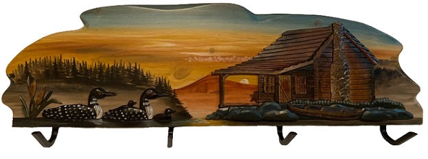 Loon Family Coat Rack