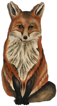 Fox Wood Wall Art