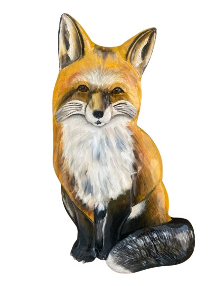 Fox Wood Wall Art 2