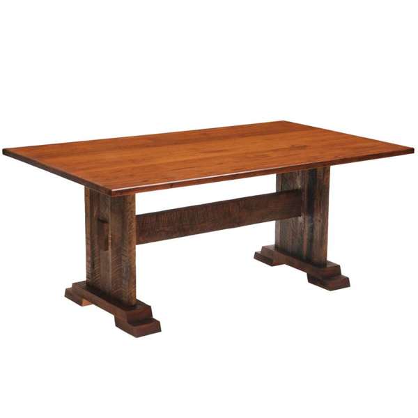 Barnwood Harvest Rectangle Dining Table