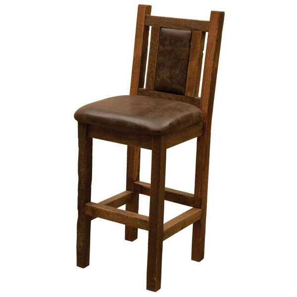Barnwood Artisan Counter Stool