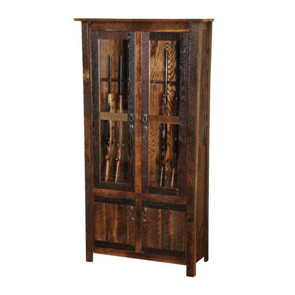 Barnwood Eight Gun Cabinet