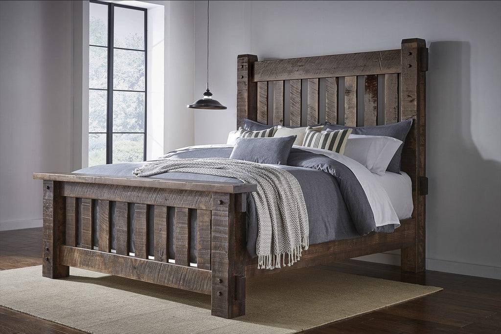 Tall Houston Rustic Bed