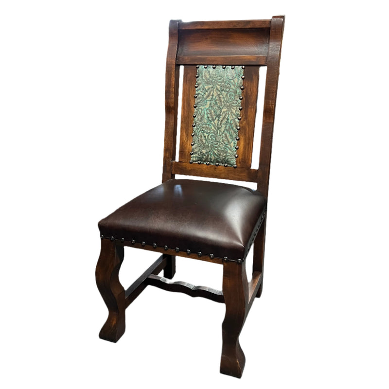 Gran Hacienda Chair with Tooled Leather