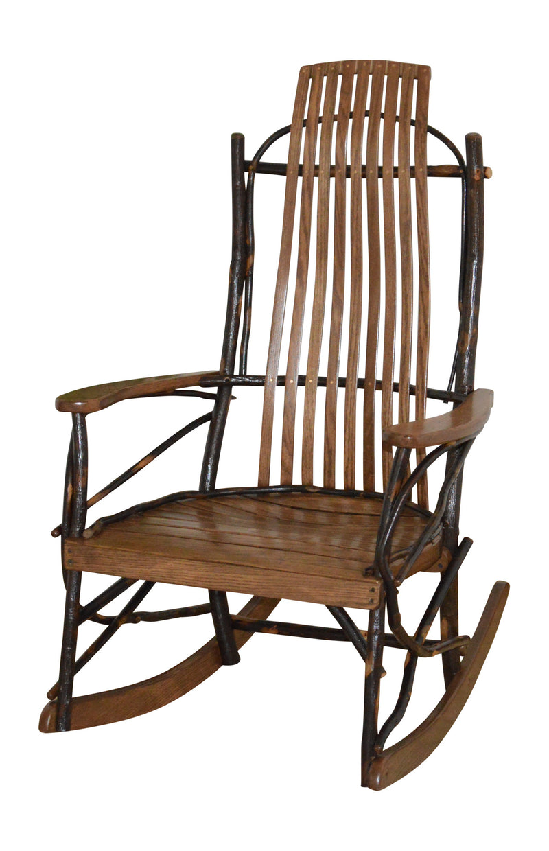 Hickory 9-Slat Rocker