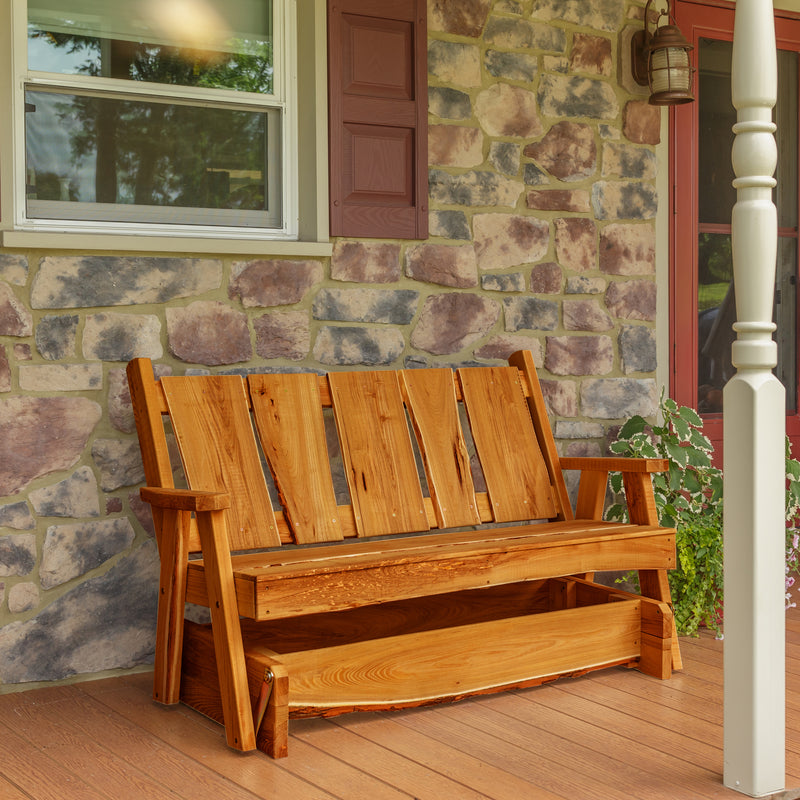 5' Timberland Glider Bench