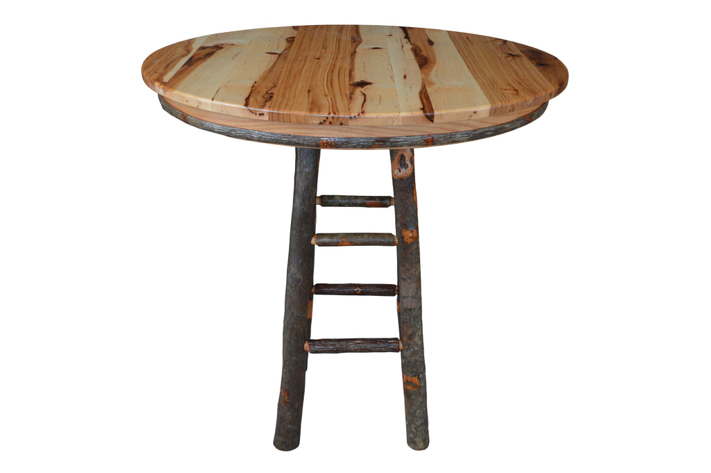 42" Round Hickory Bar Table