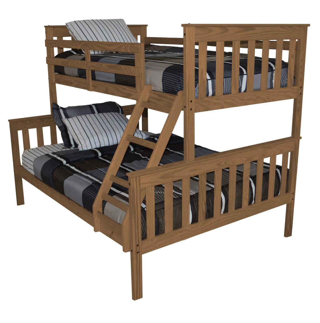 Twin over Full Mission Bunkbed