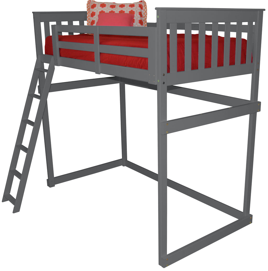 Mission Loft Bed w Side Ladder