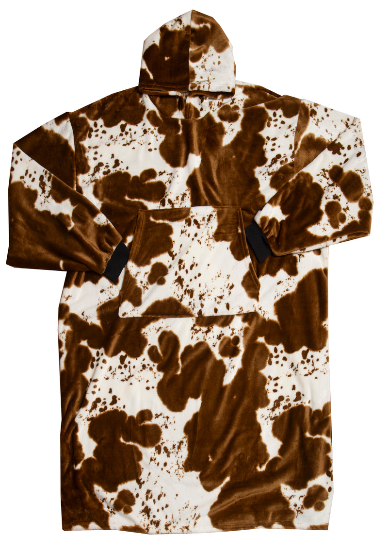 Hair on Hide Hooded Blanket