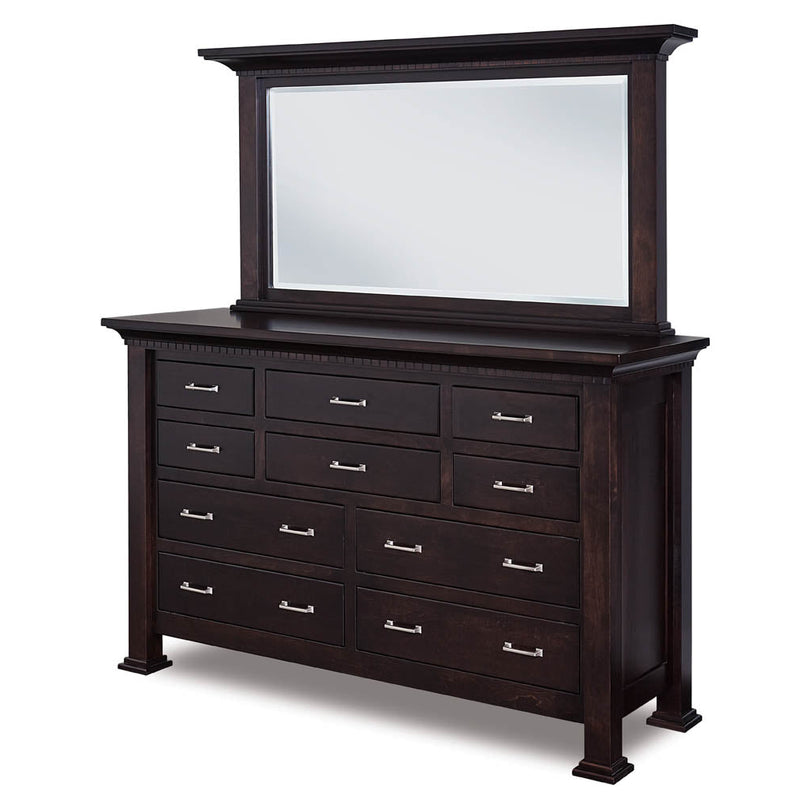 Amish Empire 10 Drawer Dresser