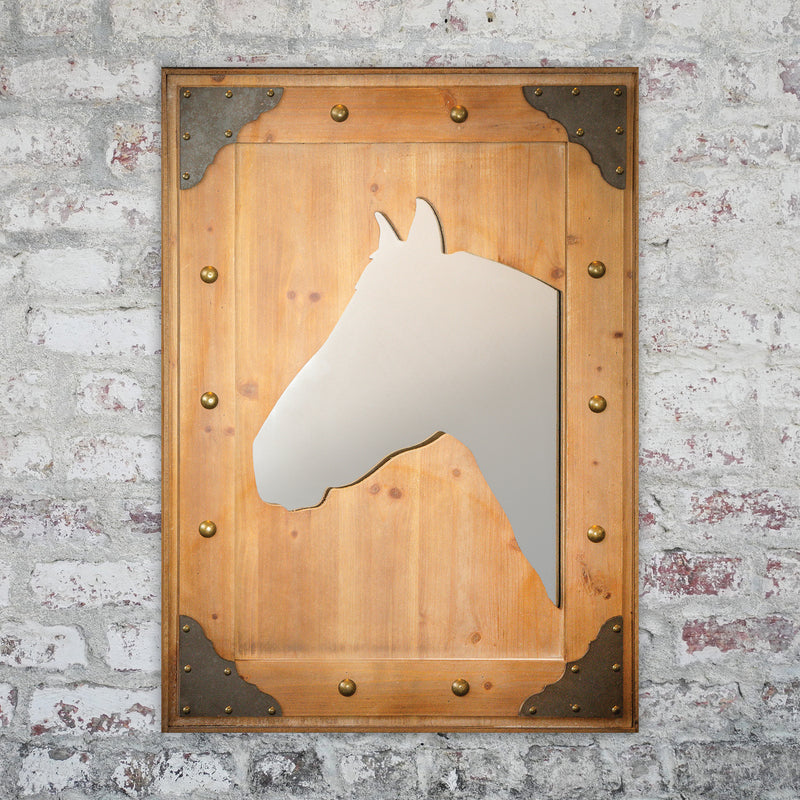 Horse Mirror Wall Décor