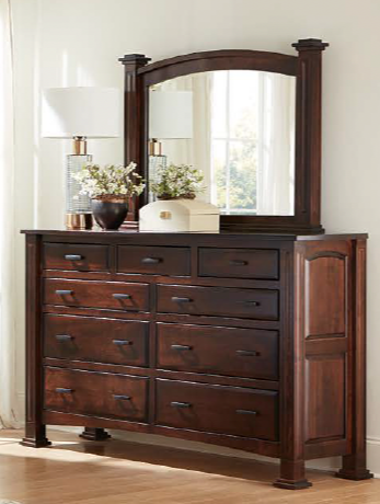 Amish Lexington 9 Drawer Dresser