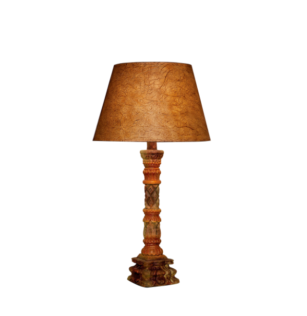Rainbow Desert Hydrocal Table Lamp | 31.25" H