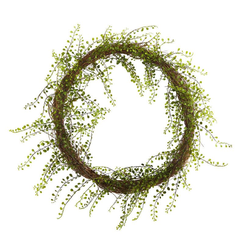 20” Night Willow Artificial Vine Wreath