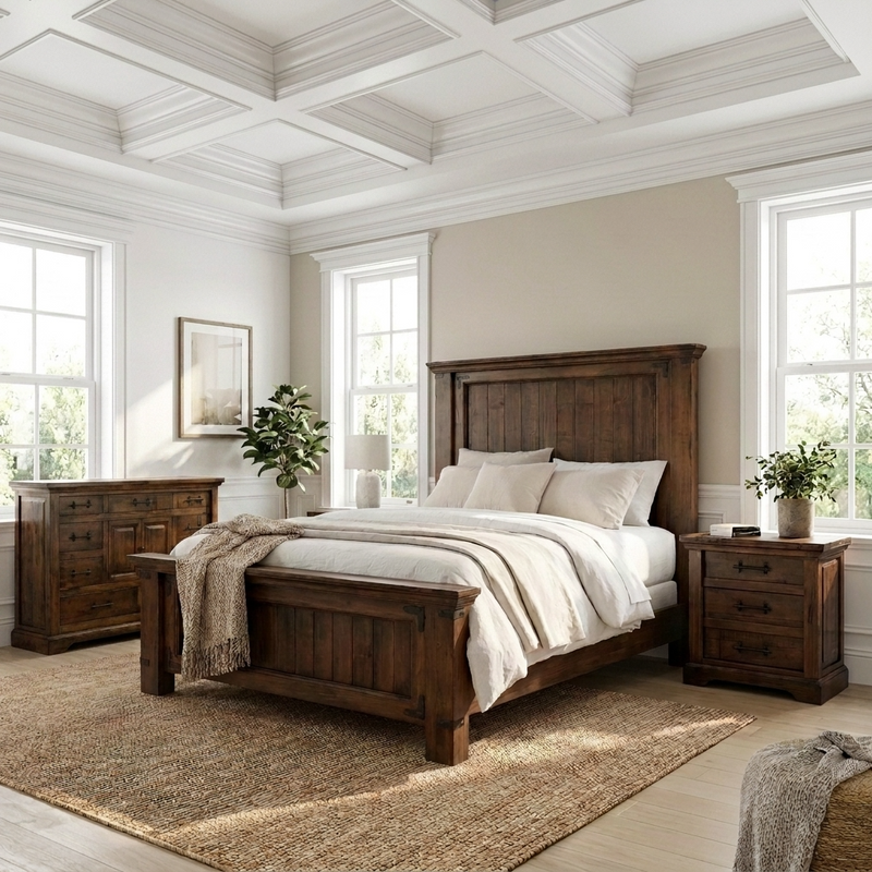Nashville Bedroom 4 pcs Set