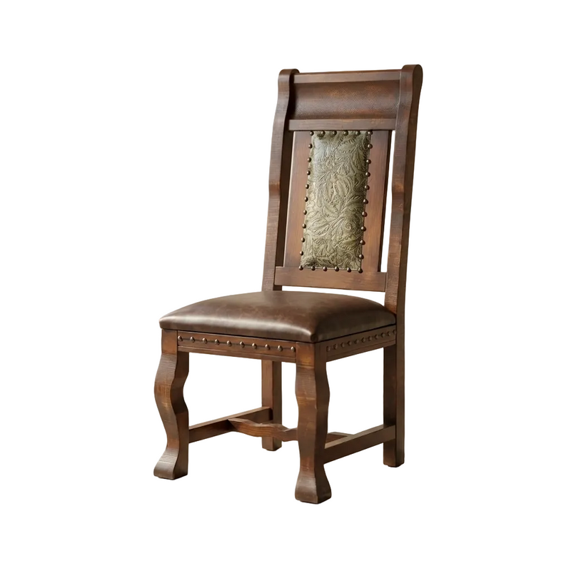 Gran Hacienda Chair with Tooled Leather