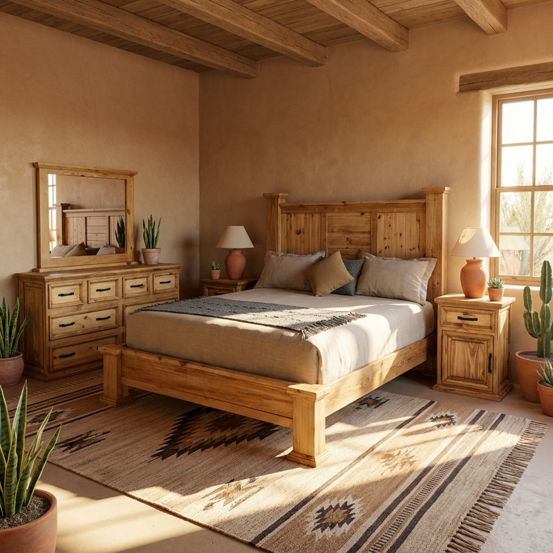 Hacienda Bedroom Set (5 Pcs set)