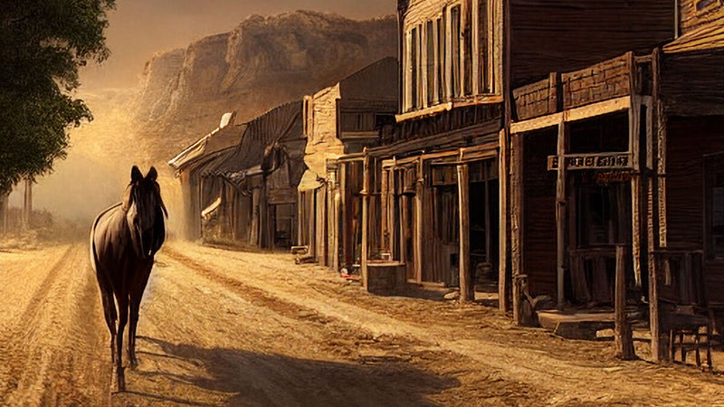 Deserted Western Town