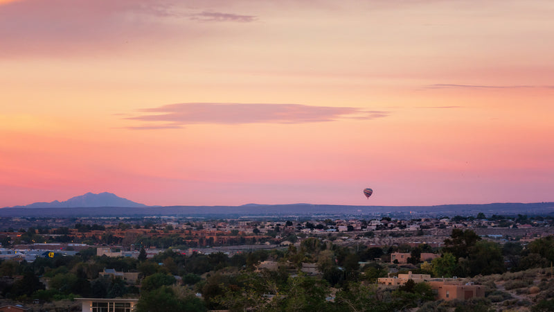 Cotton Candy Skies Over Albuquerque