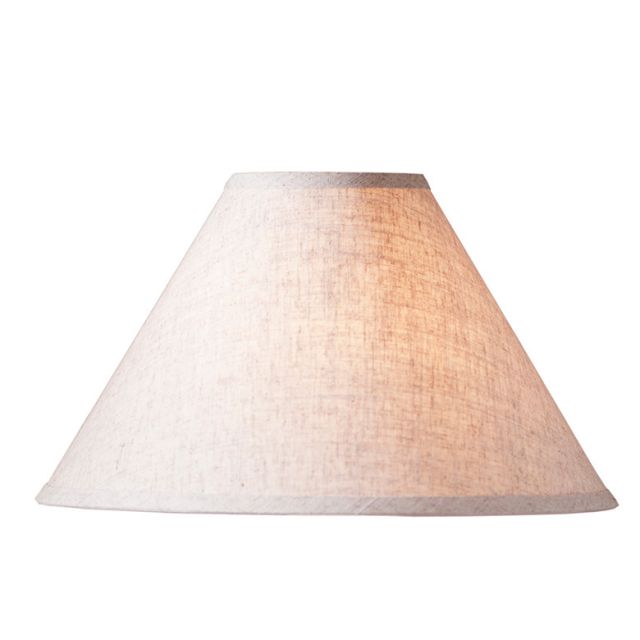 17-Inch Ivory Linen Shade