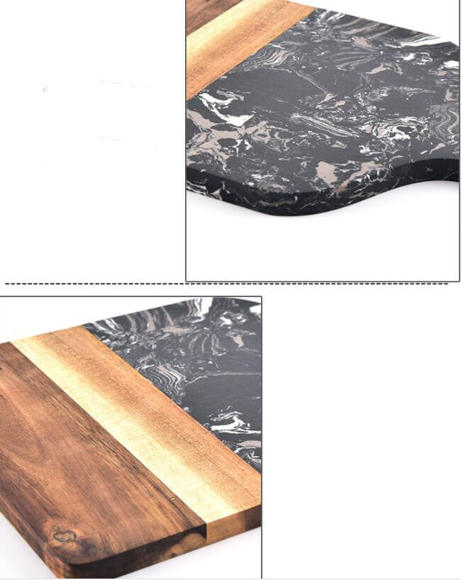 Marble And Wood Chopping Board CJ