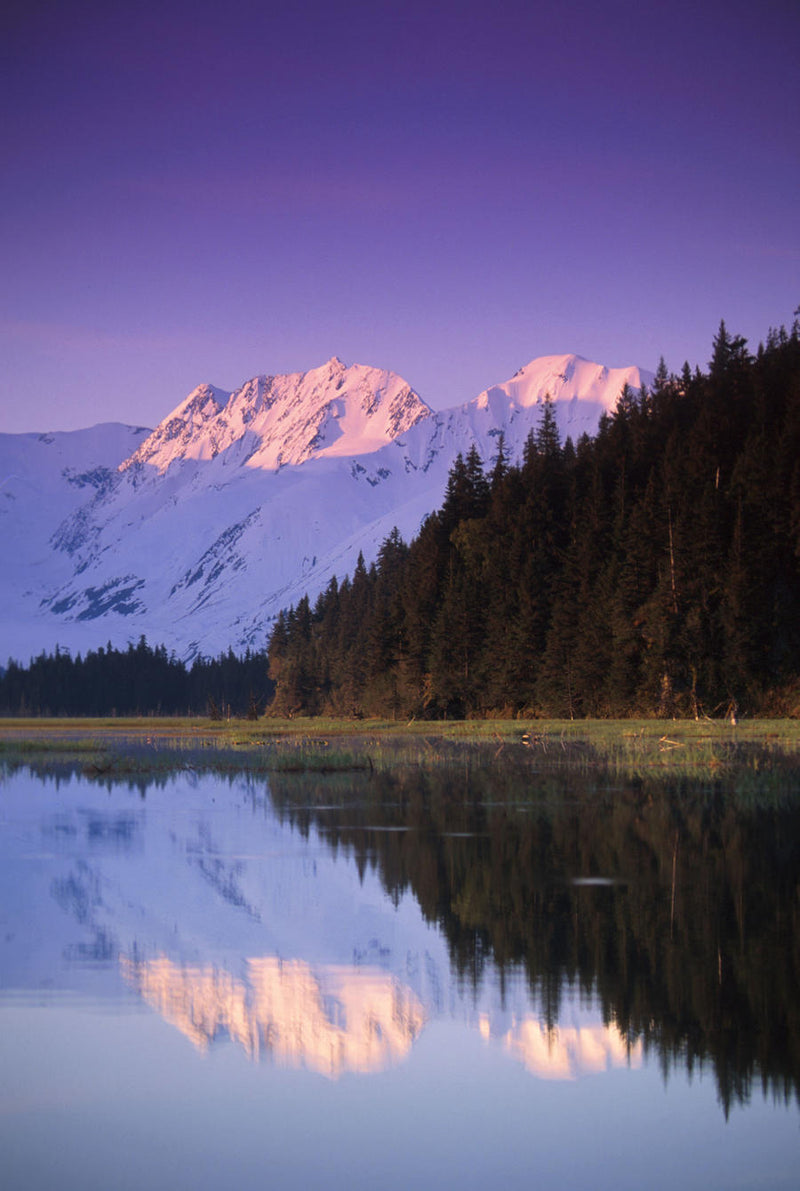 Mountains Reflected In Lake
