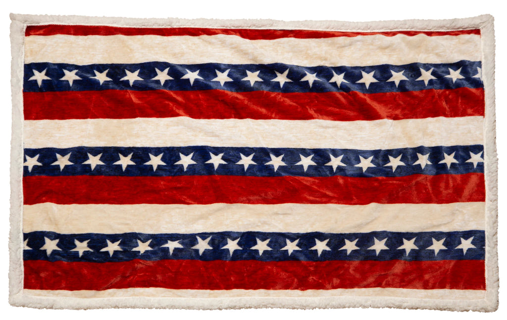 Americana Dog Blanket