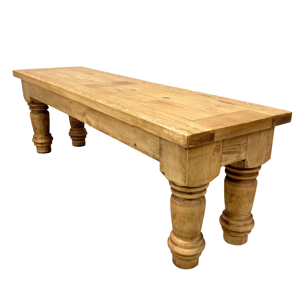Santa Rita Wooden Rustic Bench