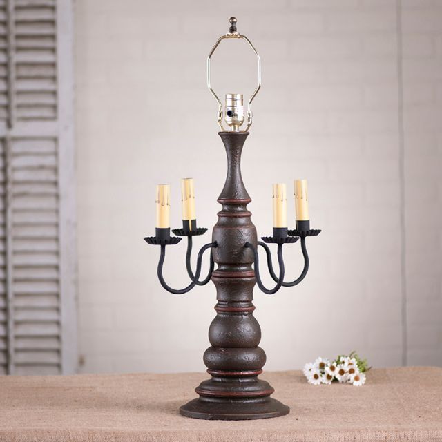 Bradford Lamp Base in Americana Espresso