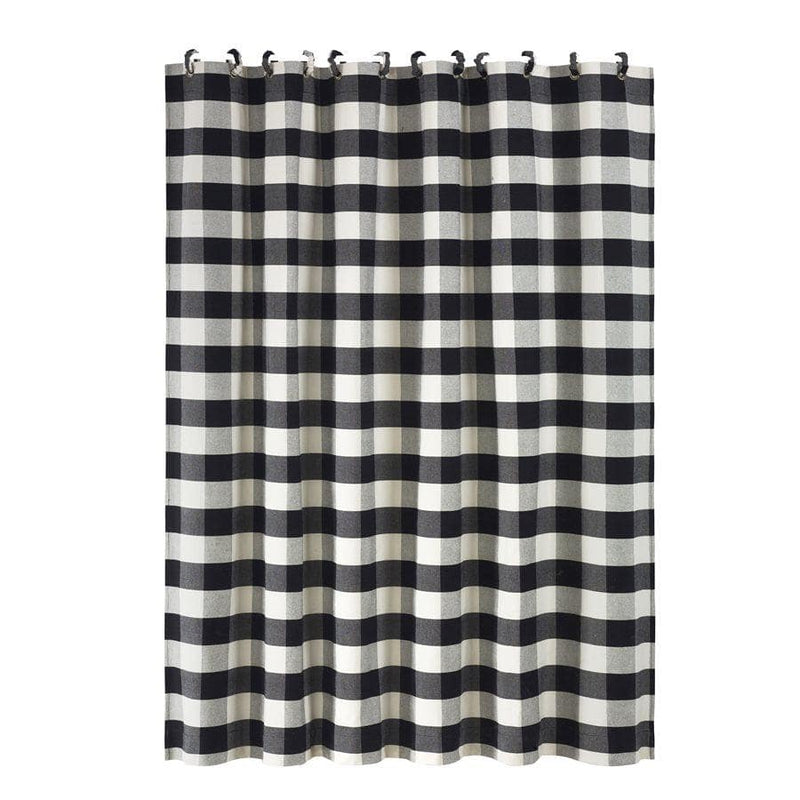 CAMILLE BUFFALO CHECK SHOWER CURTAIN