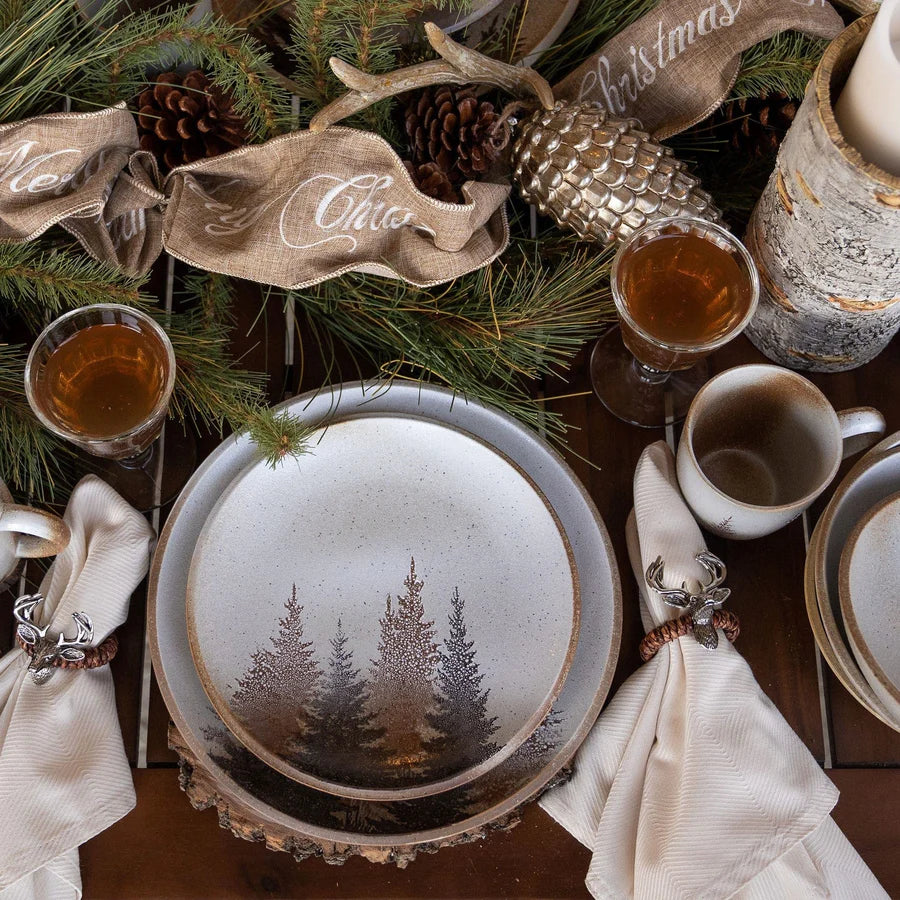 CLEARWATER PINES 16PC DINNERWARE SET