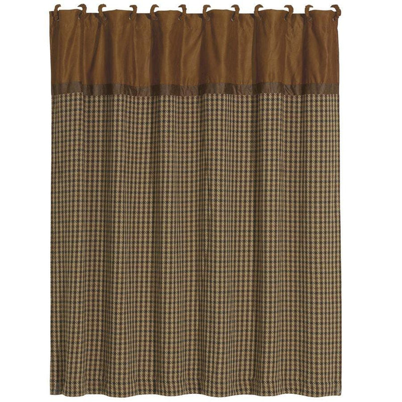 CRESTWOOD HOUNDSTOOTH SHOWER CURTAIN