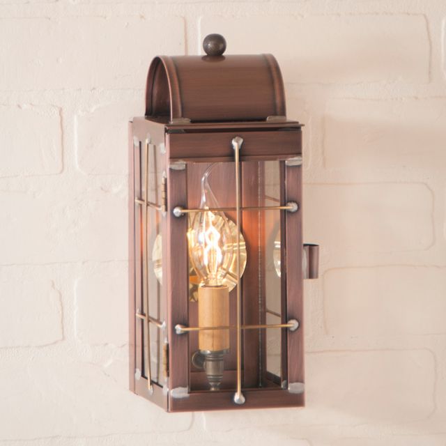 Cape Cod Wall Lantern in Antique Copper