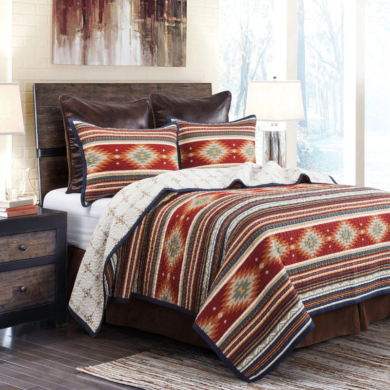 DEL SOL REVERSIBLE QUILT SET