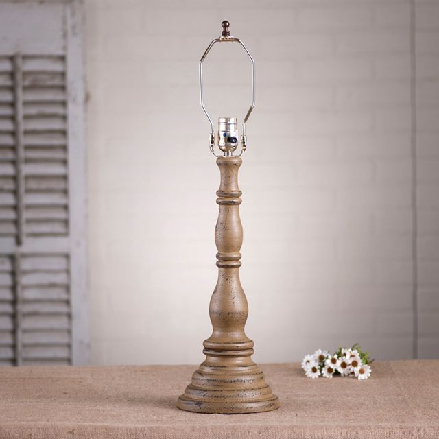 Davenport Lamp Base in Americana Pearwood