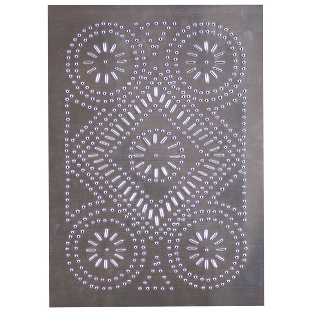 Diamond Panel in Unfinished Tin