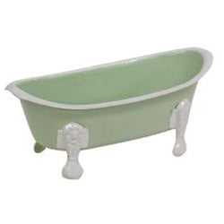 Mint Iron Bathtub Soap Dish