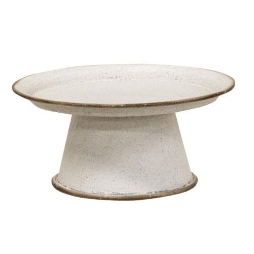 White Metal Tray