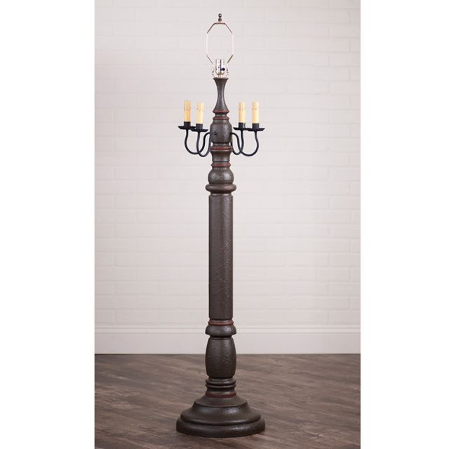 General James Floor Lamp Base Americana Espresso