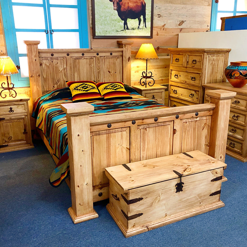 Hacienda Bed **Low stock remaining, item is discontinued***