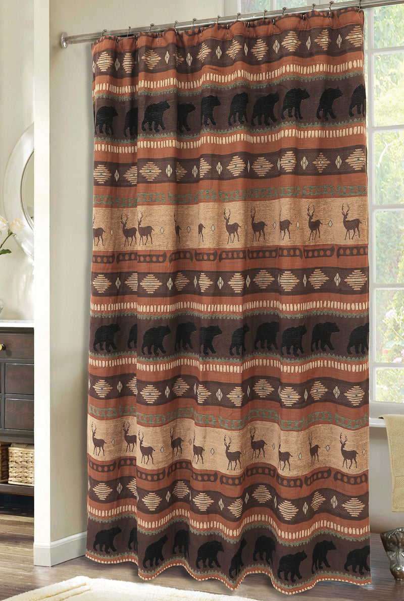 Autumn Trails/Northern Pine Shower Curtain