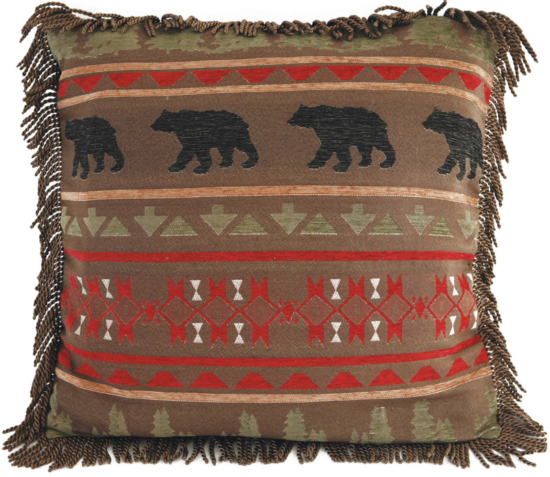 Bear Country Euro Pillow Cover