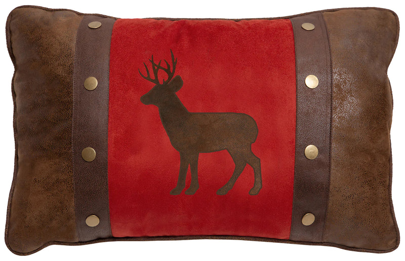 Buck & Rivet Throw Pillow