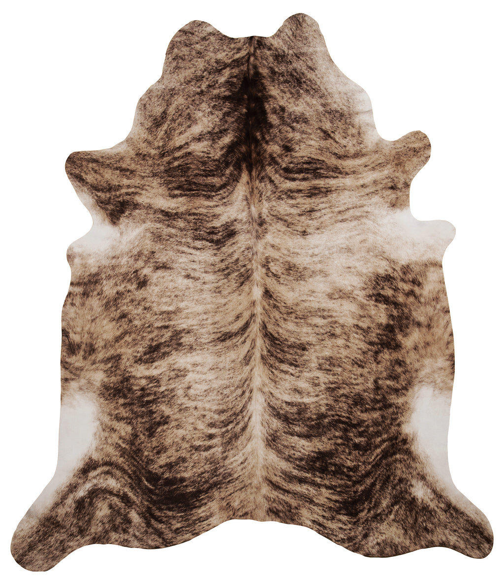 Faux Cowhide Print Rug