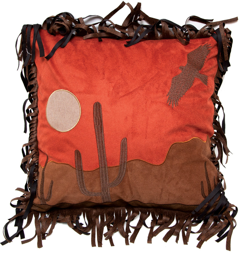 Cactus Southwestern Throw Pillow