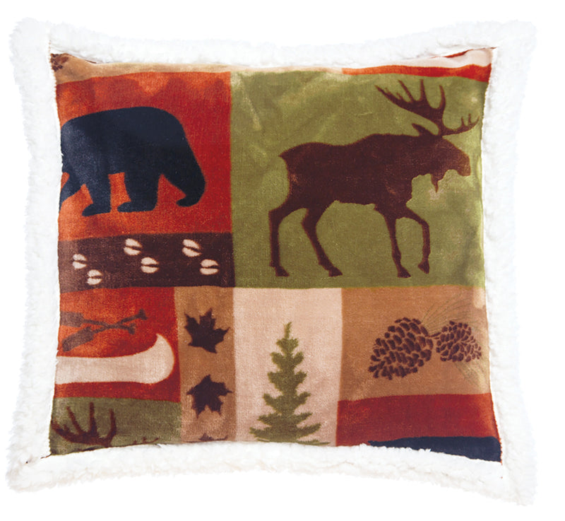Patchwork Lodge Pillow